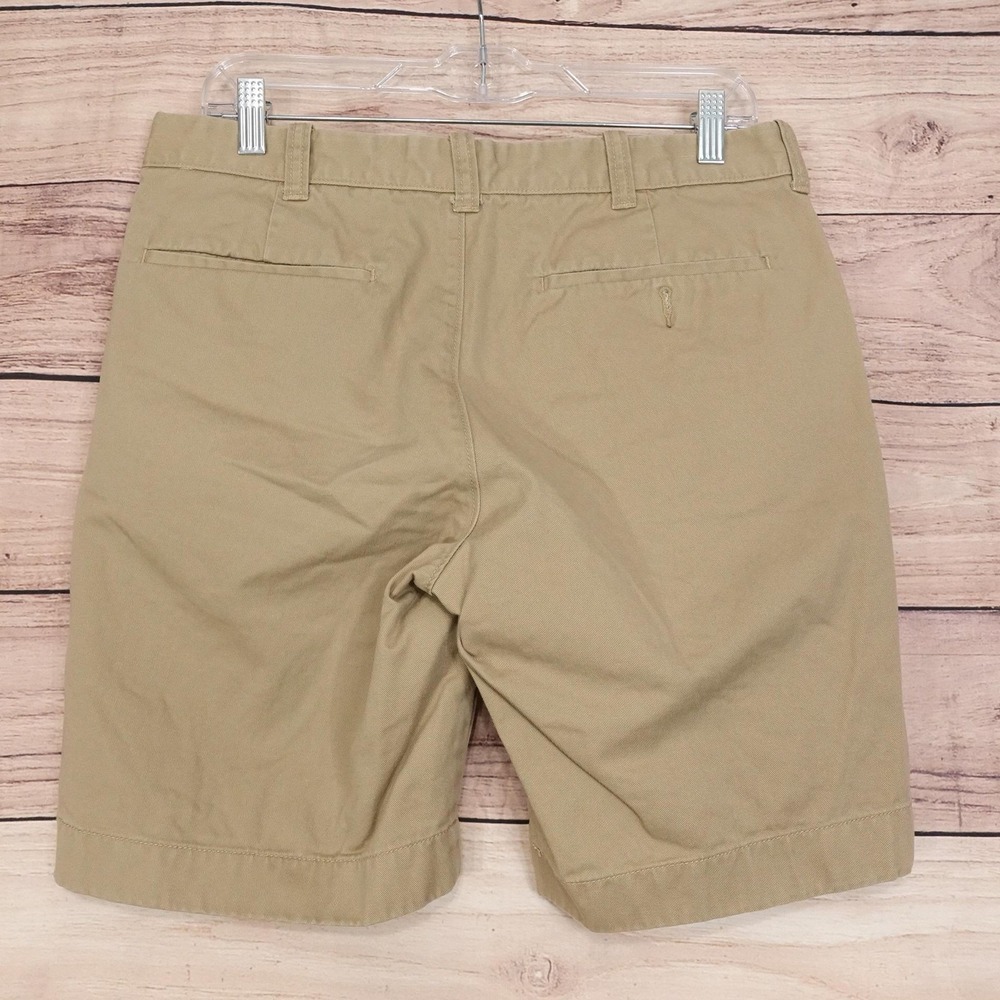 J.Crew Gramercy Shorts Mens 31 Beige Chino Cotton 9 Inseam Casual Summer - Picture 3 of 7